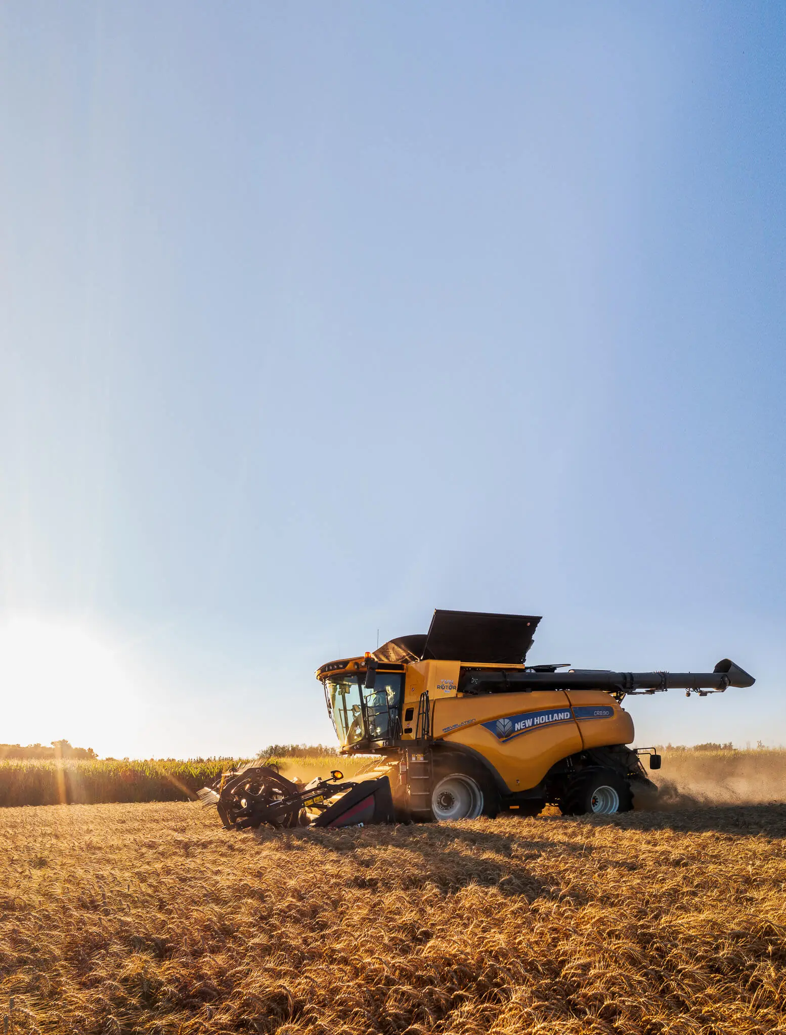 Tractor in Field