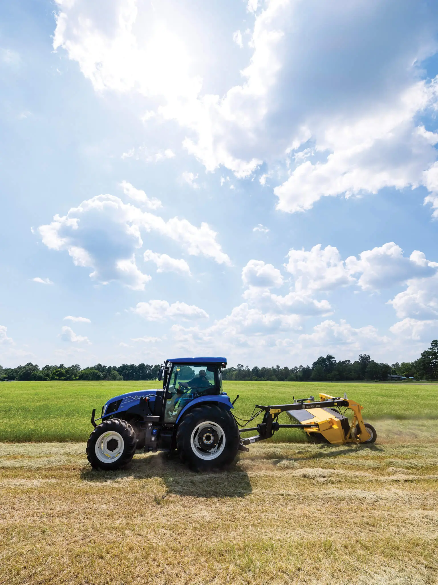 Tractor in Field